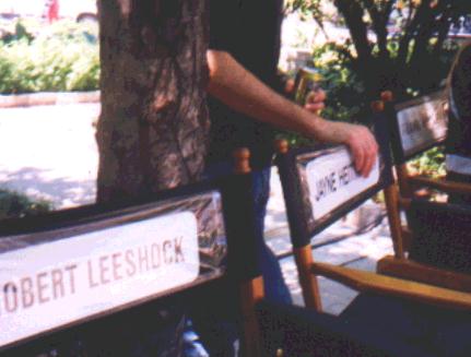A view of the chairs.