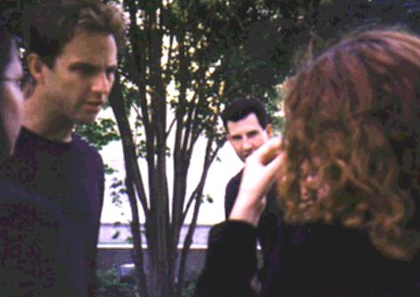 Robert and some fans.